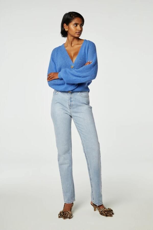 Fabienne Chapot straight jeans Lola light blue denim - Foto 2