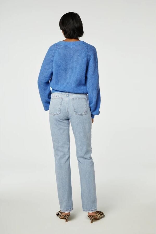 Fabienne Chapot straight jeans Lola light blue denim - Foto 4