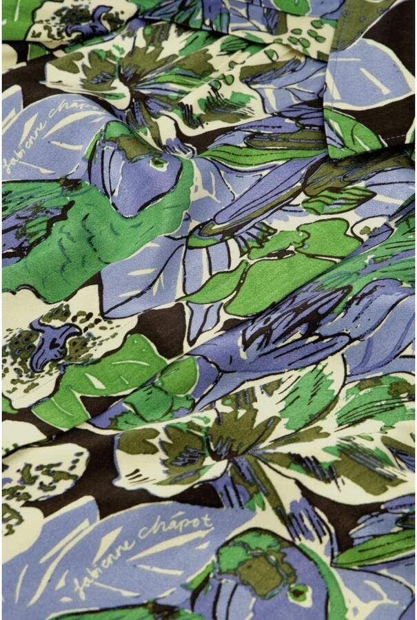 Fabienne Chapot Bloemenblouse met jungleprint Multicolor Dames - Foto 2