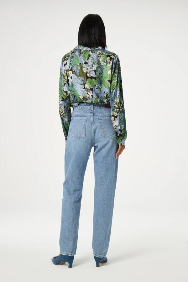 Fabienne Chapot Bloemenblouse met jungleprint Multicolor Dames - Foto 5