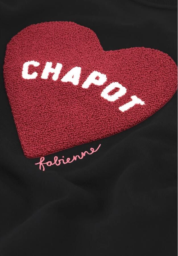 FABIENNE CHAPOT Dames Truien & Vesten Terry Sport Heart Sweater Zwart