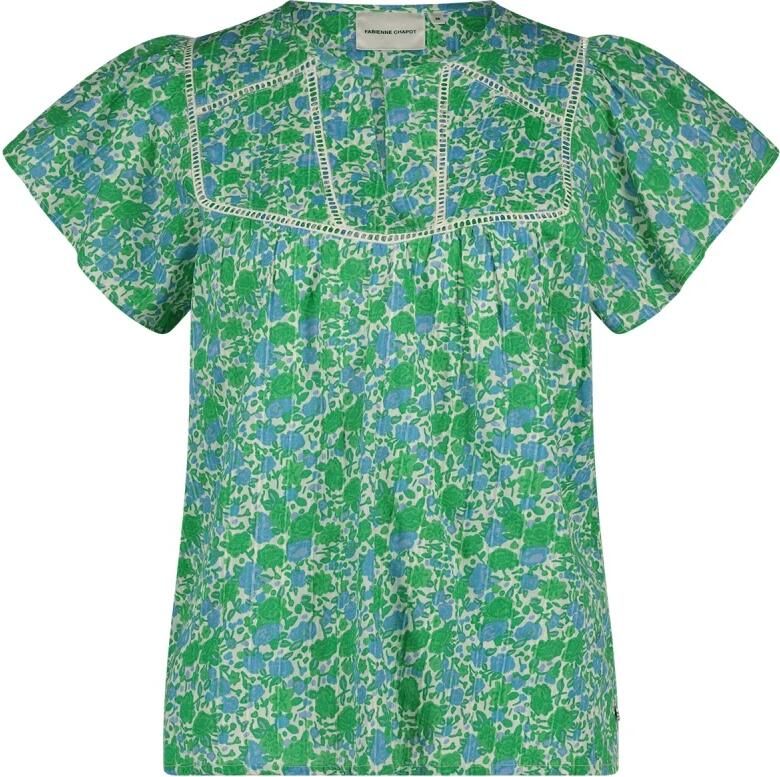 Fabienne Chapot Top met vlindermouwen en ronde halslijn Multicolor Dames - Foto 5