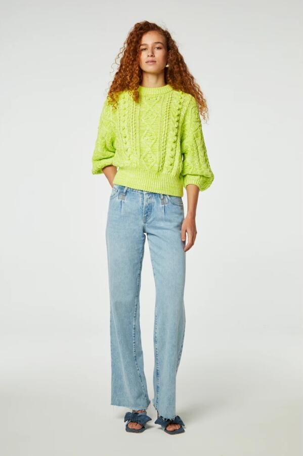 Fabienne Chapot Suzy Pullover 3 4 Mouw Yellow Dames - Foto 4