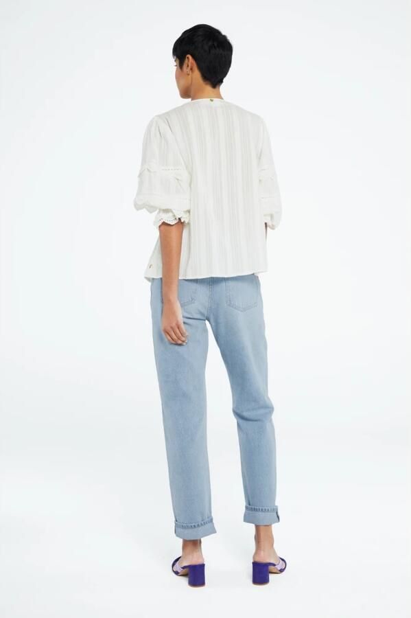 FABIENNE CHAPOT Dames Tops & T-shirts Lucia Ss Top 278 Gebroken Wit - Foto 5