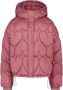 Fabienne Chapot Korte pufferjas met hartprint Roze Dames - Thumbnail 1