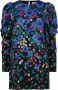 Fabienne Chapot gebloemde jurk Marloes zwart blauw - Thumbnail 2