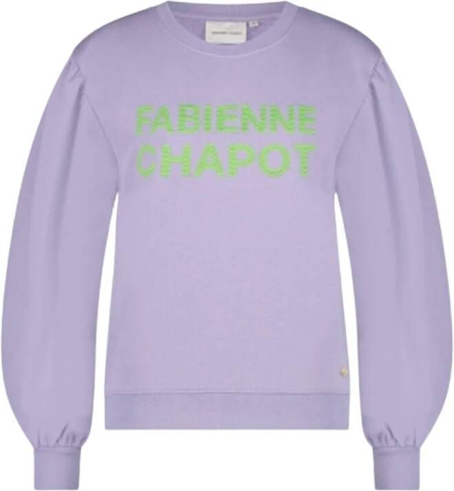 Fabienne Chapot Sweatshirts Paars Dames