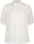 Fabienne Chapot Witte blouse met korte pofmouwen White Dames - Thumbnail 2