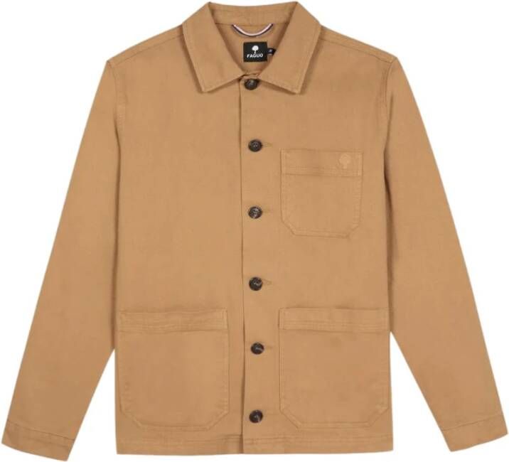 Faguo Lorge bomullsjakke Beige Heren
