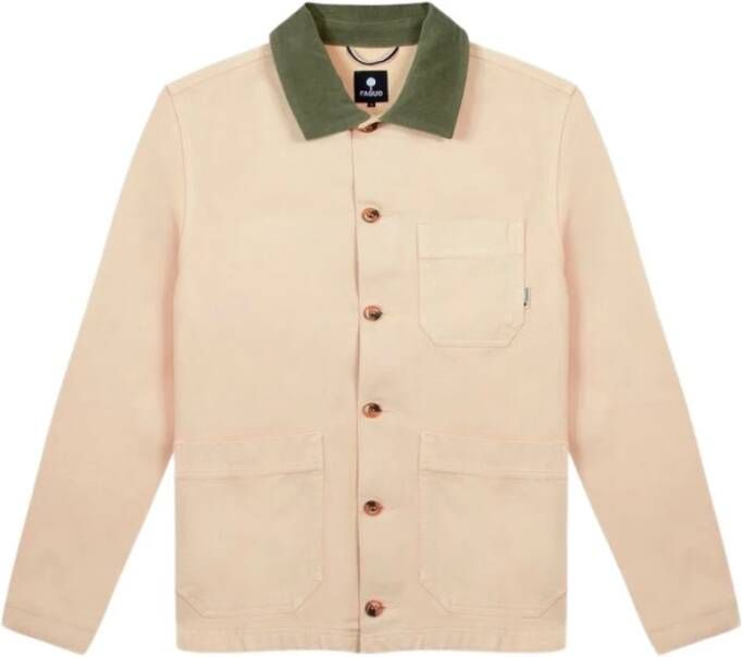 Faguo Lorge Jacket Beige Heren
