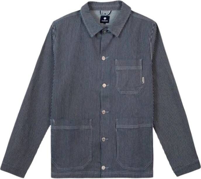 Faguo Lorge Jacket Blauw Heren