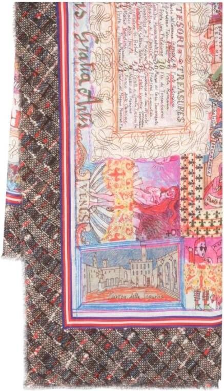 Faliero Sarti Silky Scarves Meerkleurig Dames