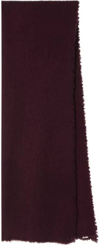 Faliero Sarti Luxe Winter Sjaal 'Kitten' Red Dames
