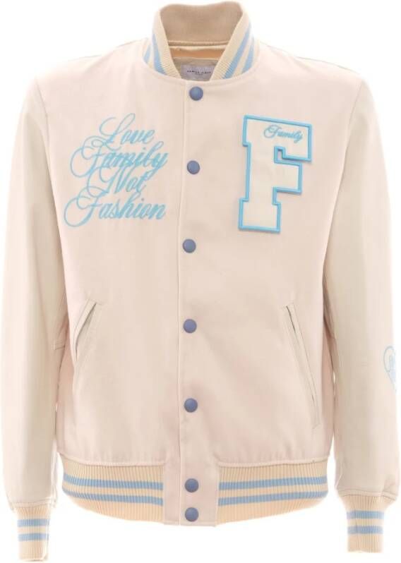 Family First Bomber Jackets Beige Heren