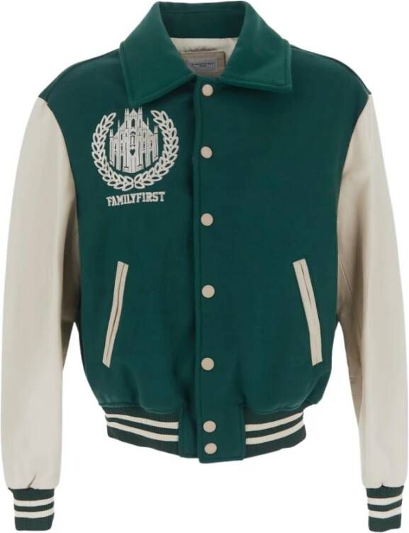 Family First Bomber Jackets Groen Heren