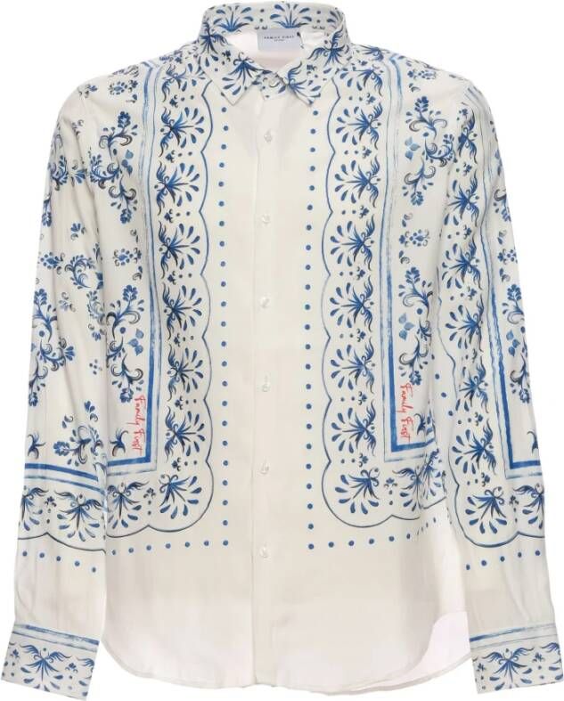 Family First Casual Shirts Wit Heren