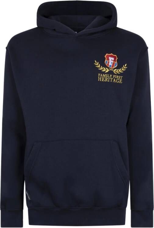 Family First Familie Eerste Milano Heritage Hoodie Senior Dark Blue Blauw Heren