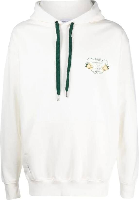 Family First Hoodies Wit Heren