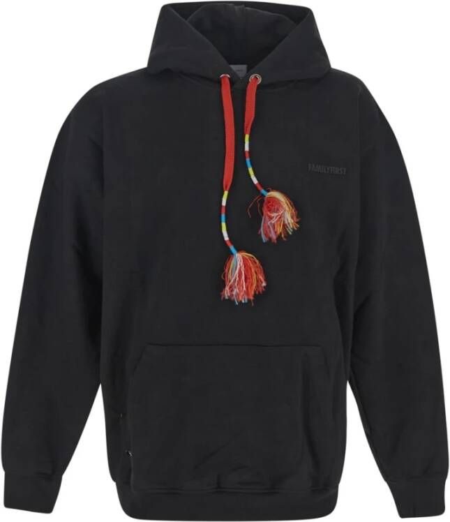 Family First Hoodies Zwart Heren