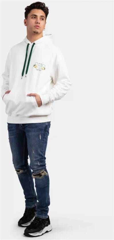 Family First Milano Gala Hoodie Senior White Wit Heren
