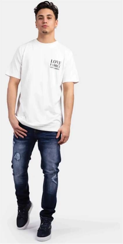 Family First Milano Lfnf Shirt White Wit Heren