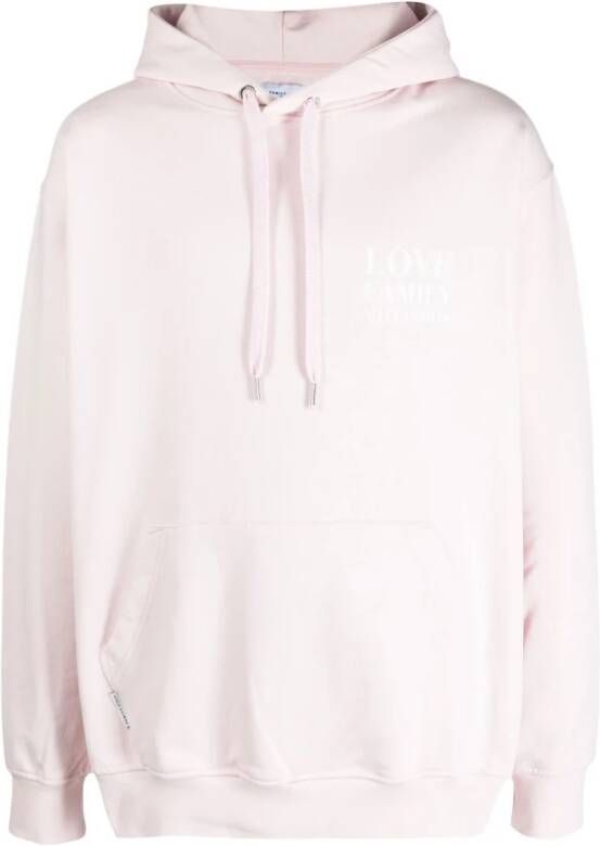 Family First Sweaters Pink Roze Heren