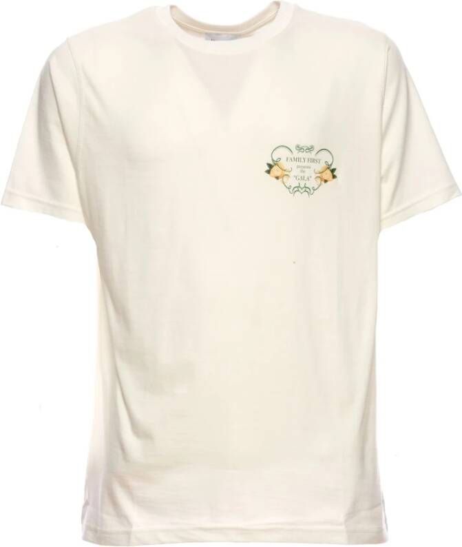Family First T-Shirts White Heren
