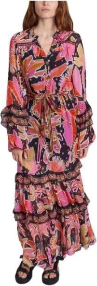 Farm Rio Maxi Jurk Multicolor Dames