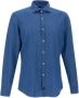 Fay Casual Shirts Blauw Heren - Thumbnail 1