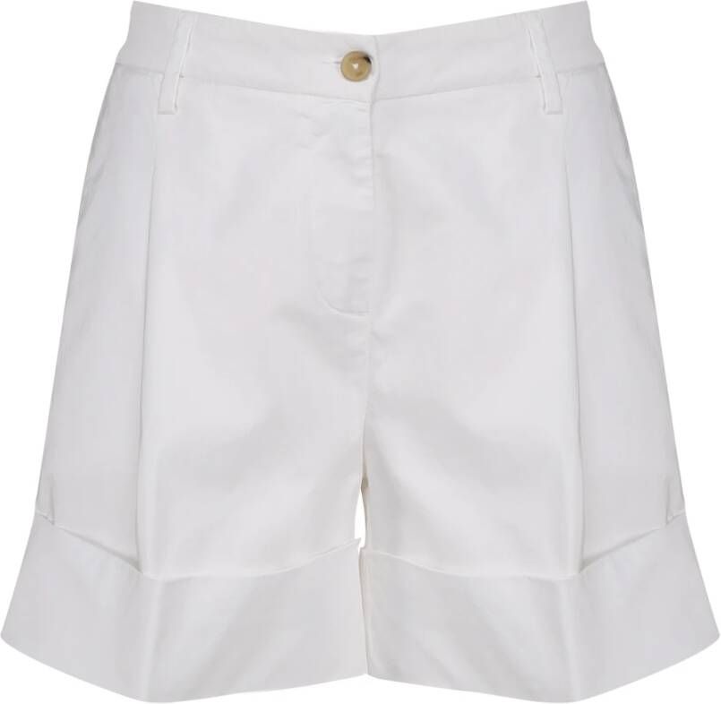 Fay Casual Shorts White Dames