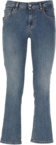 Fay Cropped Jeans Blauw Dames