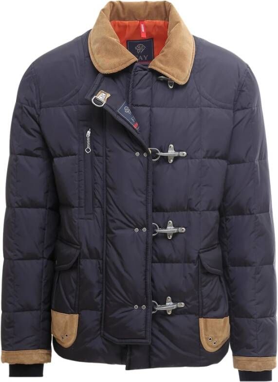 Fay Donsjack Blauw Heren