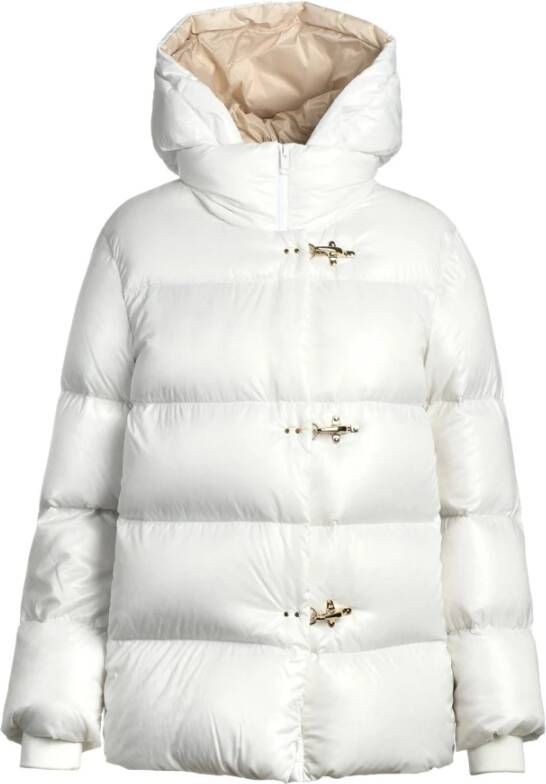 Fay Down Jackets Wit Dames