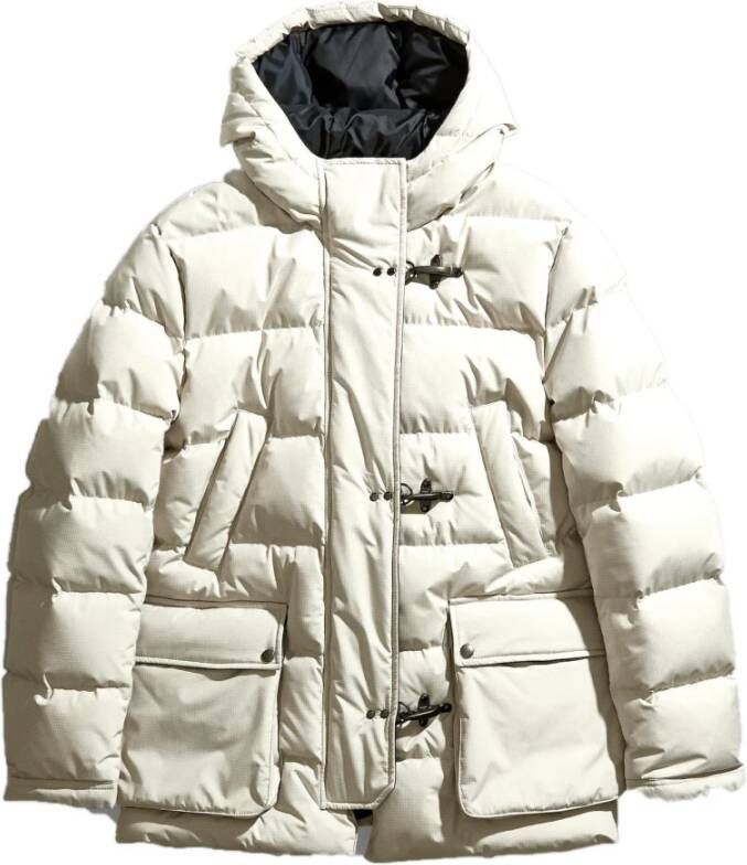 Fay Down Jackets Wit Heren