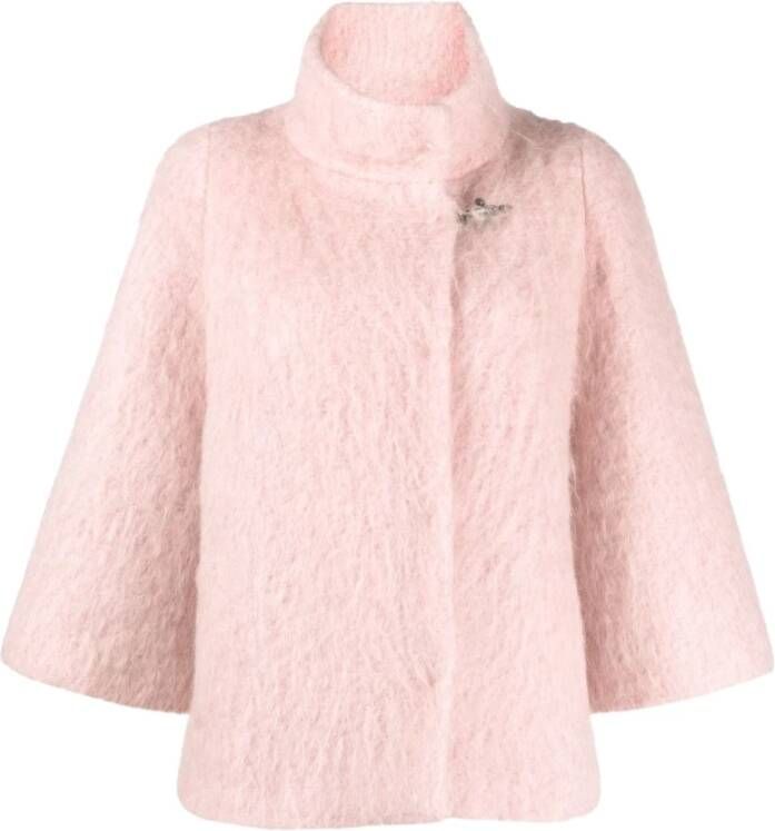 Fay Faux Fur & Shearling Jackets Roze Dames