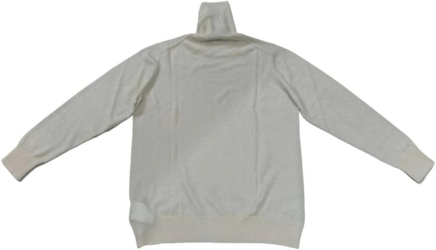 Fay Hoge hals lange mouw top Gray Dames