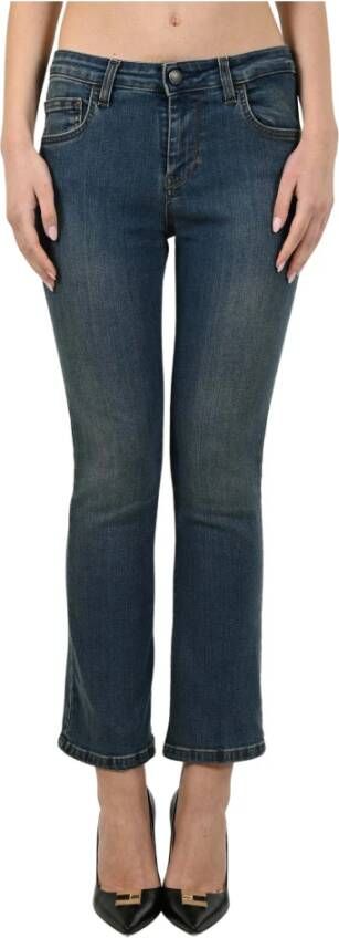 Fay Flared Jeans Blauw Dames