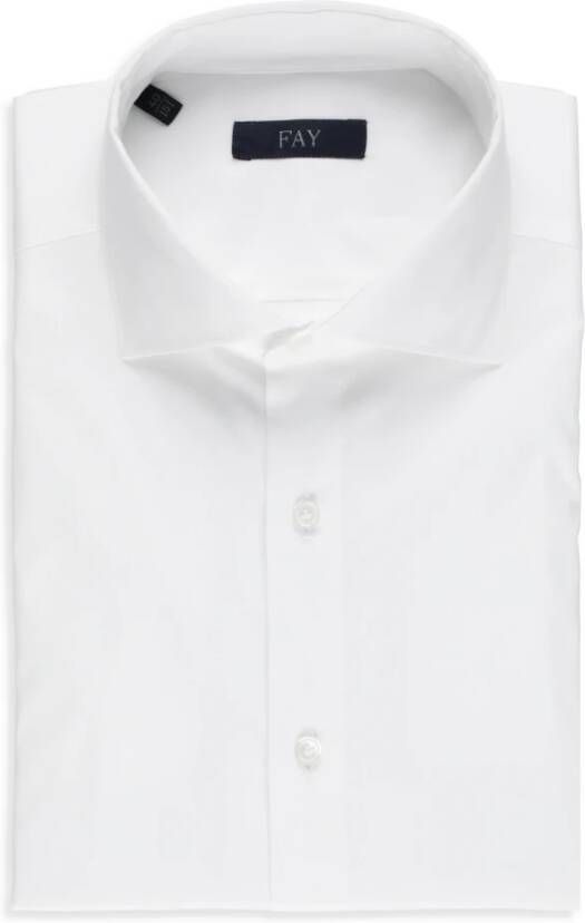 Fay Formal Shirts Wit Heren