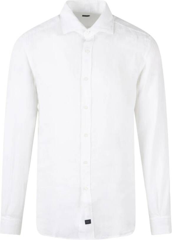 Fay Formal Shirts Wit Heren