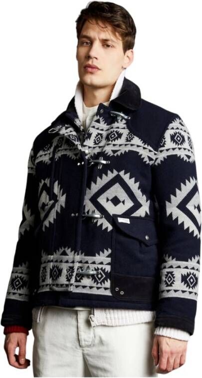 Fay Lichte jas Blauw Heren