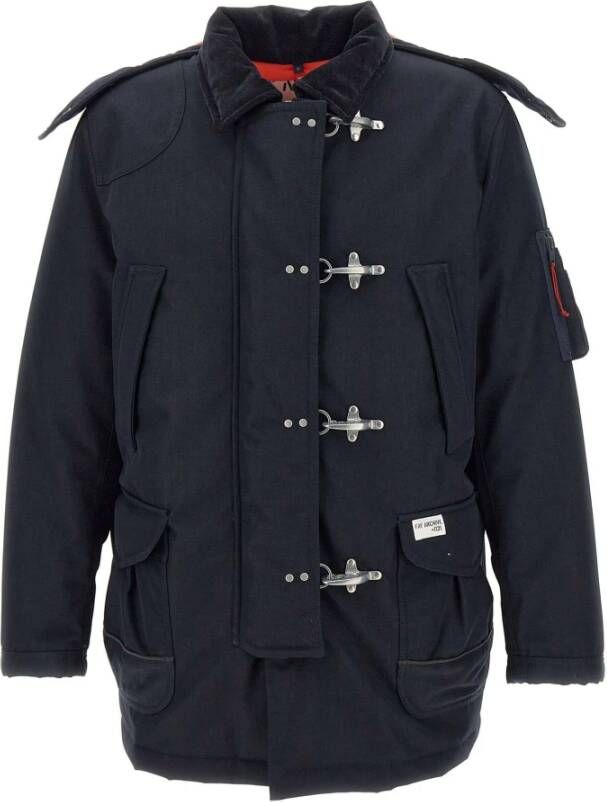 Fay Lichte jas Blauw Heren