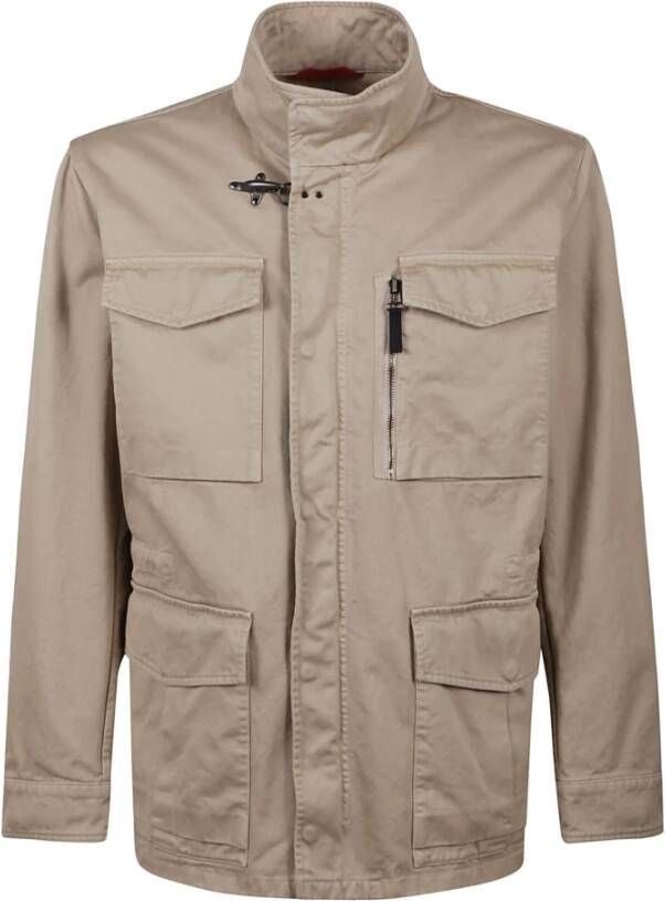 Fay Light Jackets Bruin Heren