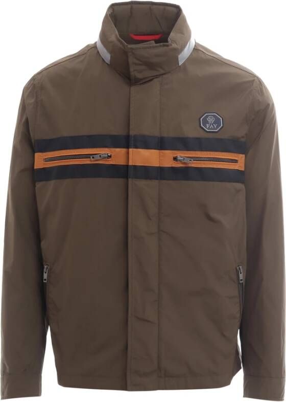 Fay Parka Nam06440370Hnb Groen Heren
