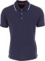 Fay Poloshirt Blauw Heren - Thumbnail 1