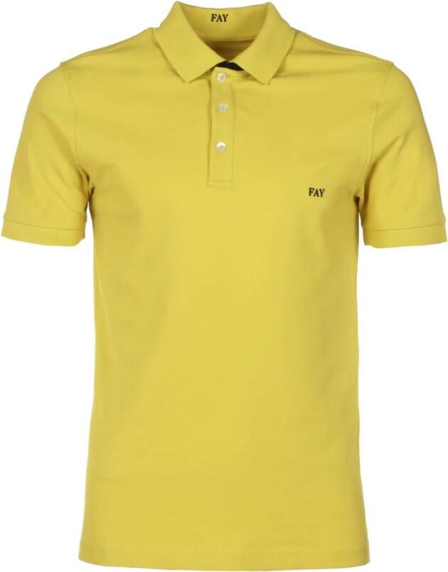 Fay Poloshirt Groen Heren