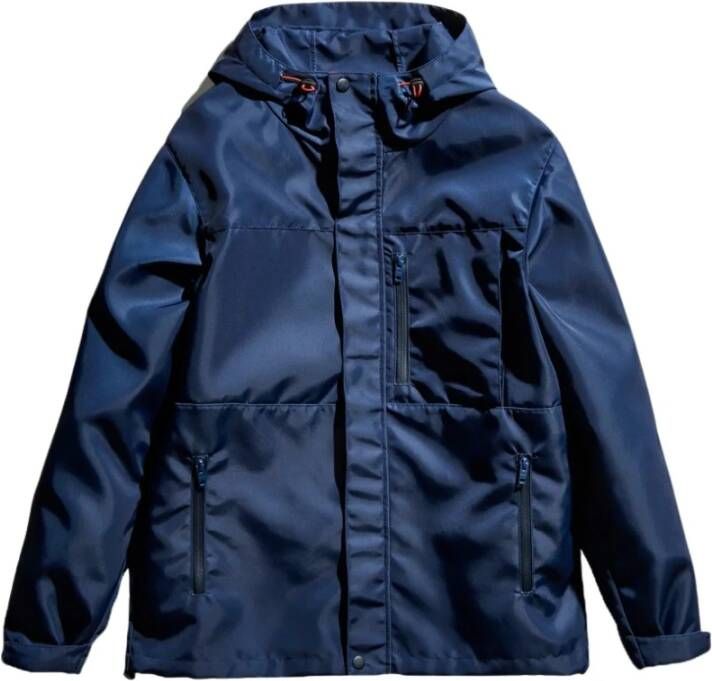 Fay Rain Jackets Blauw Heren