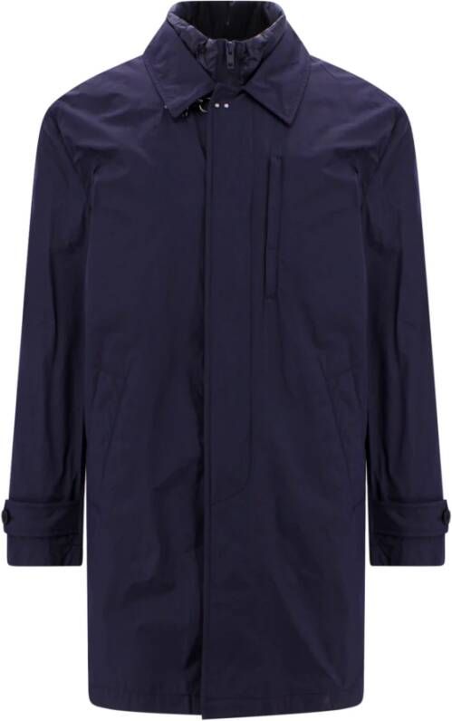 Fay Rain Jackets Blauw Heren