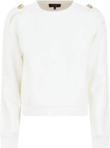 Fay Round-neck Knitwear Wit Dames