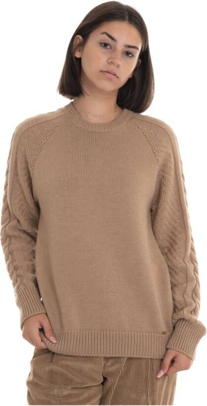 Fay Round-necked pullover Bruin Dames