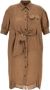 Fay Stijlvolle Overhemdjurken Brown Dames - Thumbnail 1
